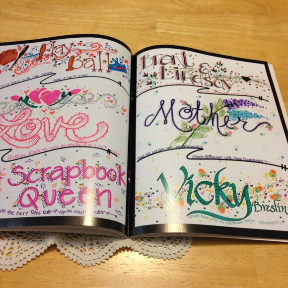Art and Drawing Book - LMNOP more creative lettering - Picture 3 of 5